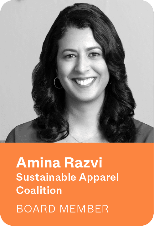 Amina Razvi - Sustainable Apparel Coalition - Board Member