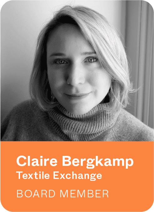 Clair Bergkamp - Textile Exchange - Board Member