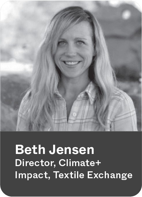 Beth Jensen, Director Textile Exchange