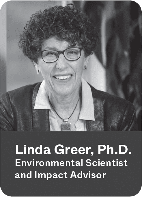 Linda Greer, Environmental scientist