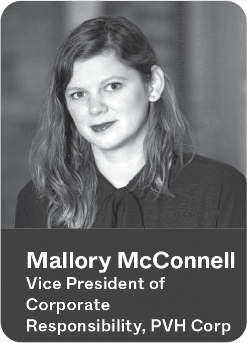 Mallory McConnel, Vice President PVH Corp