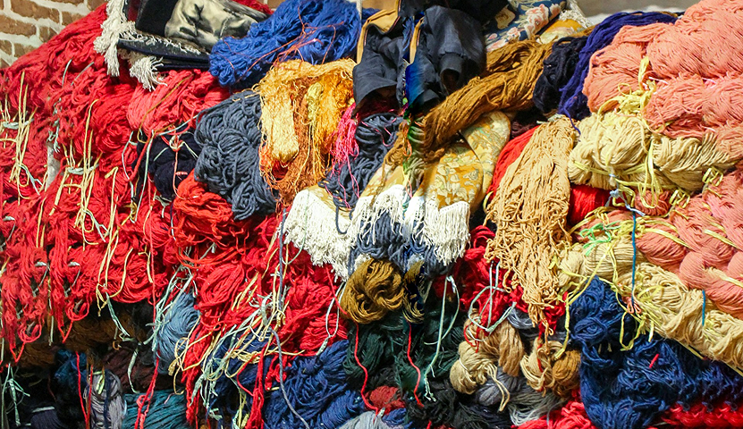 wasted textile fabric